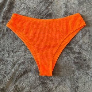 SHEIN Bright Orange Bikini Bottom